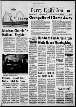 Perry Daily Journal (Perry, Okla.), Vol. 91, No. 245, Ed. 1 Friday, November 23, 1984