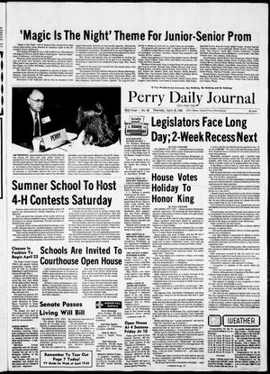Perry Daily Journal (Perry, Okla.), Vol. 92, No. 58, Ed. 1 Thursday, April 18, 1985
