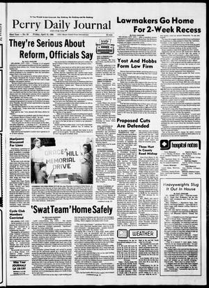Perry Daily Journal (Perry, Okla.), Vol. 92, No. 59, Ed. 1 Friday, April 19, 1985