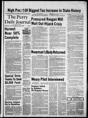 The Perry Daily Journal (Perry, Okla.), Vol. 92, No. 111, Ed. 1 Wednesday, June 19, 1985