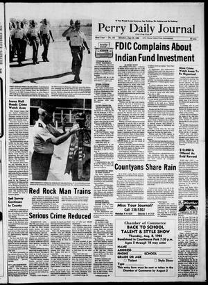Perry Daily Journal (Perry, Okla.), Vol. 92, No. 144, Ed. 1 Monday, July 29, 1985
