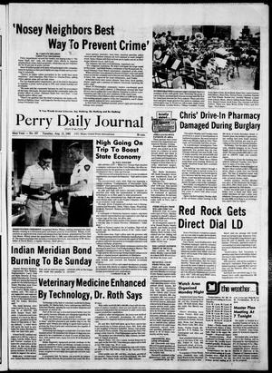Perry Daily Journal (Perry, Okla.), Vol. 92, No. 157, Ed. 1 Tuesday, August 13, 1985