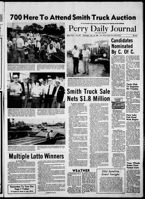 Perry Daily Journal (Perry, Okla.), Vol. 92, No. 165, Ed. 1 Thursday, August 22, 1985