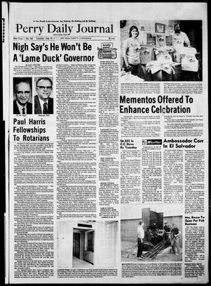 Perry Daily Journal (Perry, Okla.), Vol. 92, No. 169, Ed. 1 Tuesday, August 27, 1985