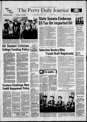 The Perry Daily Journal (Perry, Okla.), Vol. 92, No. 295, Ed. 1 Thursday, January 23, 1986