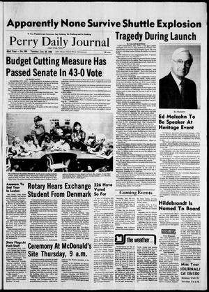 Perry Daily Journal (Perry, Okla.), Vol. 92, No. 299, Ed. 1 Tuesday, January 28, 1986