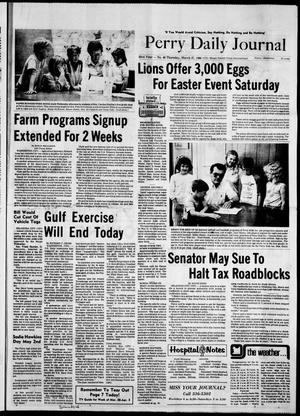 Perry Daily Journal (Perry, Okla.), Vol. 93, No. 40, Ed. 1 Thursday, March 27, 1986