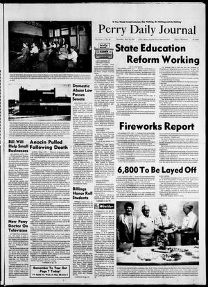 Perry Daily Journal (Perry, Okla.), Vol. 93, No. 94, Ed. 1 Thursday, May 29, 1986