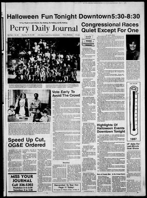 Perry Daily Journal (Perry, Okla.), Vol. 93, No. 225, Ed. 1 Thursday, October 30, 1986