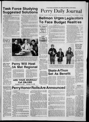 Perry Daily Journal (Perry, Okla.), Vol. 93, No. 301, Ed. 1 Friday, January 30, 1987