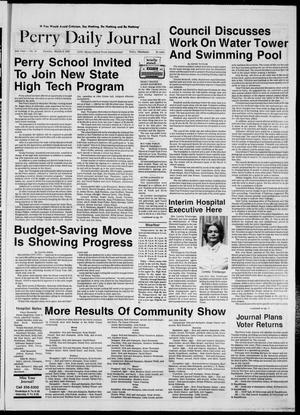 Perry Daily Journal (Perry, Okla.), Vol. 94, No. 19, Ed. 1 Tuesday, March 3, 1987