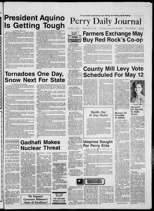 Perry Daily Journal (Perry, Okla.), Vol. 94, No. 36, Ed. 1 Monday, March 23, 1987