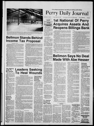 Primary view of object titled 'Perry Daily Journal (Perry, Okla.), Vol. 94, No. 40, Ed. 1 Friday, March 27, 1987'.