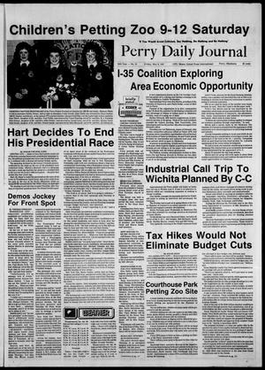 Perry Daily Journal (Perry, Okla.), Vol. 94, No. 76, Ed. 1 Friday, May 8, 1987