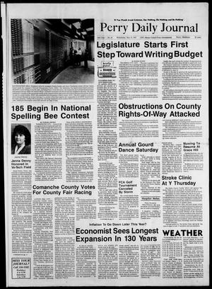 Perry Daily Journal (Perry, Okla.), Vol. 94, No. 92, Ed. 1 Wednesday, May 27, 1987