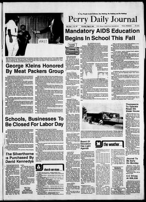 Perry Daily Journal (Perry, Okla.), Vol. 94, No. 178, Ed. 1 Saturday, September 5, 1987