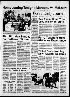 Perry Daily Journal (Perry, Okla.), Vol. 94, No. 207, Ed. 1 Friday, October 9, 1987