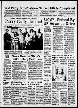 Perry Daily Journal (Perry, Okla.), Vol. 94, No. 209, Ed. 1 Monday, October 12, 1987