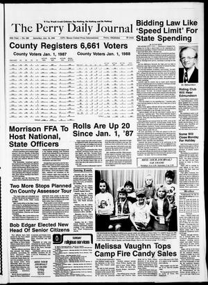 The Perry Daily Journal (Perry, Okla.), Vol. 94, No. 289, Ed. 1 Saturday, January 16, 1988