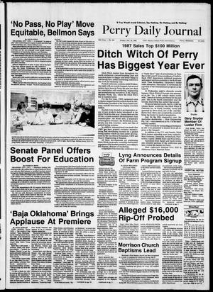 Primary view of object titled 'Perry Daily Journal (Perry, Okla.), Vol. 94, No. 294, Ed. 1 Friday, January 22, 1988'.