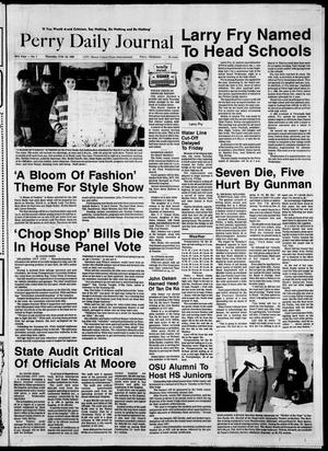 Perry Daily Journal (Perry, Okla.), Vol. 95, No. 7, Ed. 1 Thursday, February 18, 1988