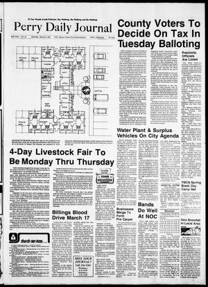 Perry Daily Journal (Perry, Okla.), Vol. 95, No. 21, Ed. 1 Saturday, March 5, 1988