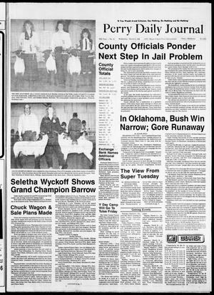 Perry Daily Journal (Perry, Okla.), Vol. 95, No. 24, Ed. 1 Wednesday, March 9, 1988