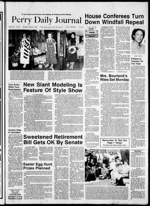Perry Daily Journal (Perry, Okla.), Vol. 95, No. 37, Ed. 1 Thursday, March 24, 1988