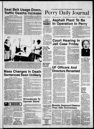 Perry Daily Journal (Perry, Okla.), Vol. 95, No. 102, Ed. 1 Wednesday, June 8, 1988