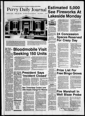 Perry Daily Journal (Perry, Okla.), Vol. 95, No. 124, Ed. 1 Tuesday, July 5, 1988