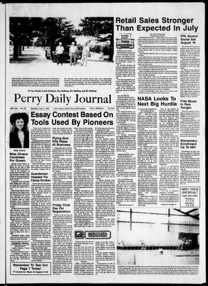 Primary view of object titled 'Perry Daily Journal (Perry, Okla.), Vol. 95, No. 156, Ed. 1 Thursday, August 11, 1988'.