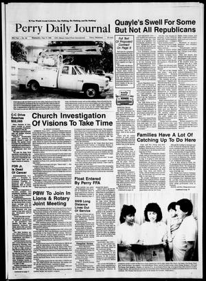 Perry Daily Journal (Perry, Okla.), Vol. 95, No. 161, Ed. 1 Wednesday, August 17, 1988