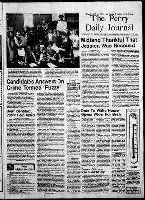 The Perry Daily Journal (Perry, Okla.), Vol. 95, No. 212, Ed. 1 Saturday, October 15, 1988