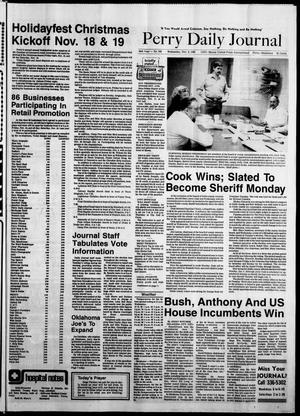 Perry Daily Journal (Perry, Okla.), Vol. 95, No. 233, Ed. 1 Wednesday, November 9, 1988
