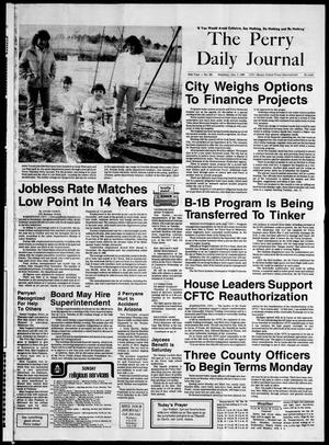 Primary view of object titled 'The Perry Daily Journal (Perry, Okla.), Vol. 95, No. 281, Ed. 1 Saturday, January 7, 1989'.
