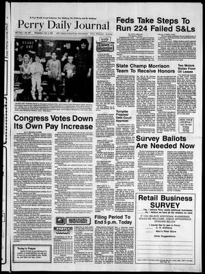 Perry Daily Journal (Perry, Okla.), Vol. 95, No. 308, Ed. 1 Wednesday, February 8, 1989
