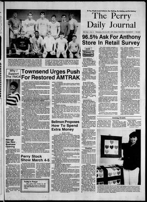 The Perry Daily Journal (Perry, Okla.), Vol. 96, No. 11, Ed. 1 Wednesday, February 22, 1989