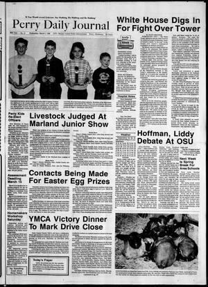 Perry Daily Journal (Perry, Okla.), Vol. 96, No. 17, Ed. 1 Wednesday, March 1, 1989