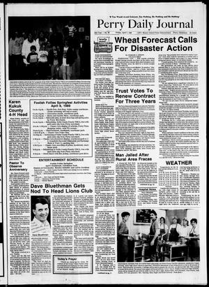 Perry Daily Journal (Perry, Okla.), Vol. 96, No. 49, Ed. 1 Friday, April 7, 1989