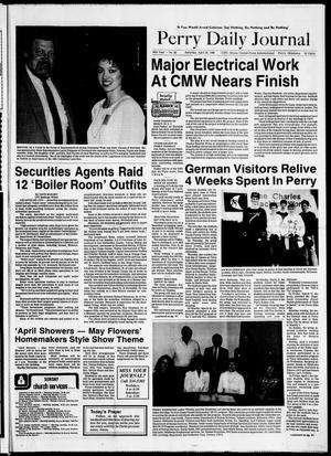Perry Daily Journal (Perry, Okla.), Vol. 96, No. 62, Ed. 1 Saturday, April 22, 1989