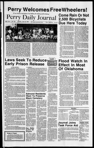 Perry Daily Journal (Perry, Okla.), Vol. 96, No. 105, Ed. 1 Monday, June 12, 1989