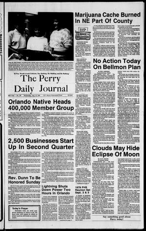 The Perry Daily Journal (Perry, Okla.), Vol. 96, No. 160, Ed. 1 Wednesday, August 16, 1989