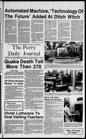 The Perry Daily Journal (Perry, Okla.), Vol. 96, No. 214, Ed. 1 Wednesday, October 18, 1989