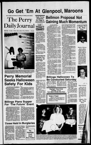 The Perry Daily Journal (Perry, Okla.), Vol. 96, No. 222, Ed. 1 Friday, October 27, 1989