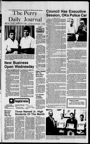 The Perry Daily Journal (Perry, Okla.), Vol. 96, No. 231, Ed. 1 Tuesday, November 7, 1989