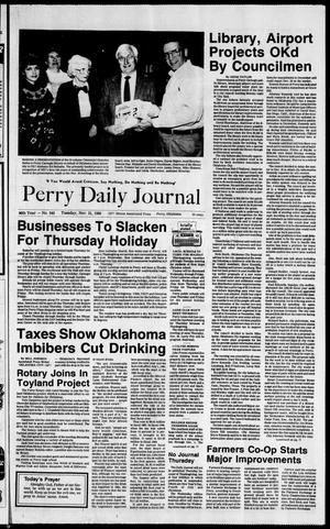 Perry Daily Journal (Perry, Okla.), Vol. 96, No. 243, Ed. 1 Tuesday, November 21, 1989