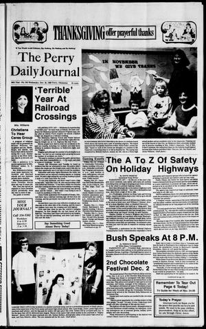 The Perry Daily Journal (Perry, Okla.), Vol. 96, No. 244, Ed. 1 Wednesday, November 22, 1989