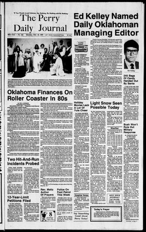 Primary view of object titled 'The Perry Daily Journal (Perry, Okla.), Vol. 96, No. 265, Ed. 1 Monday, December 18, 1989'.