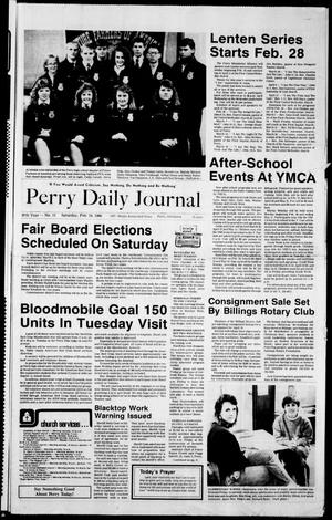 Perry Daily Journal (Perry, Okla.), Vol. 97, No. 13, Ed. 1 Saturday, February 24, 1990