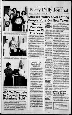 Perry Daily Journal (Perry, Okla.), Vol. 97, No. 41, Ed. 1 Thursday, March 29, 1990